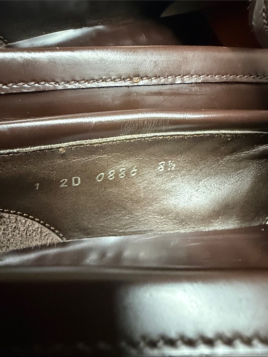 Prada Men’s Brown Loafers Slip On Size US 8.5 main image 6